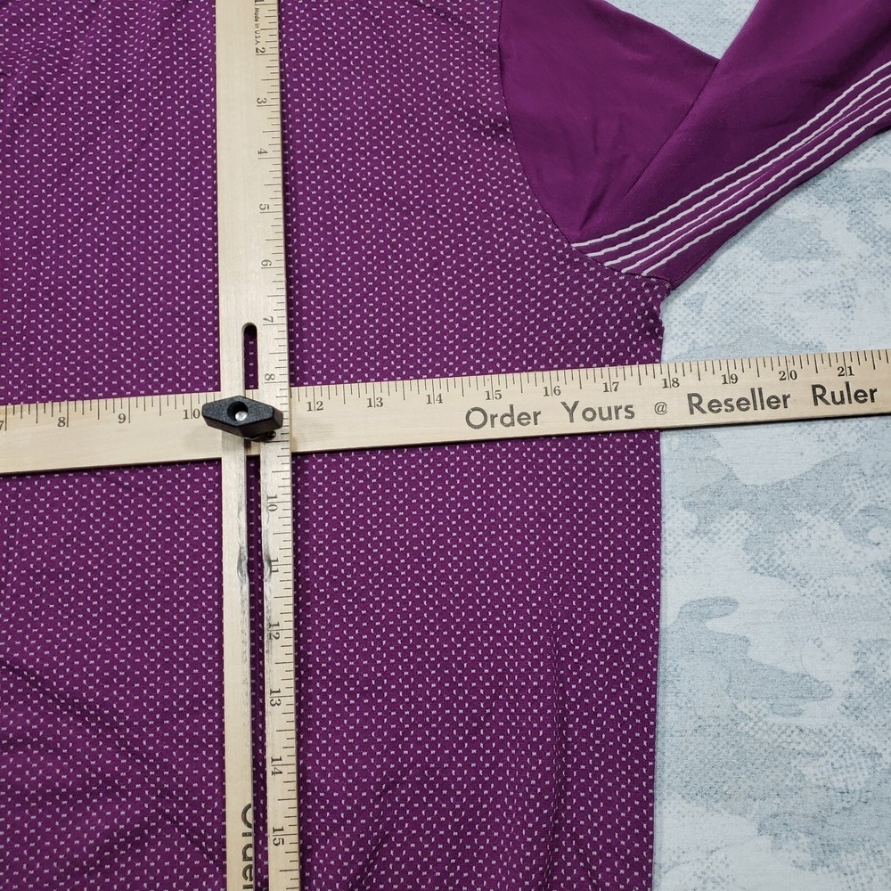 Nike Top Womens Small Purple Long Sleeve Dri-fit Active Wear Stretch - Picture 10 of 11